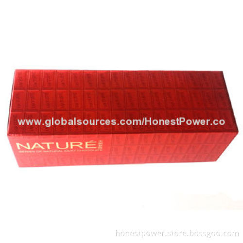 Cosmetic Packaging Box, Made of Art Paper, Customized Sizes/Designs Accepted